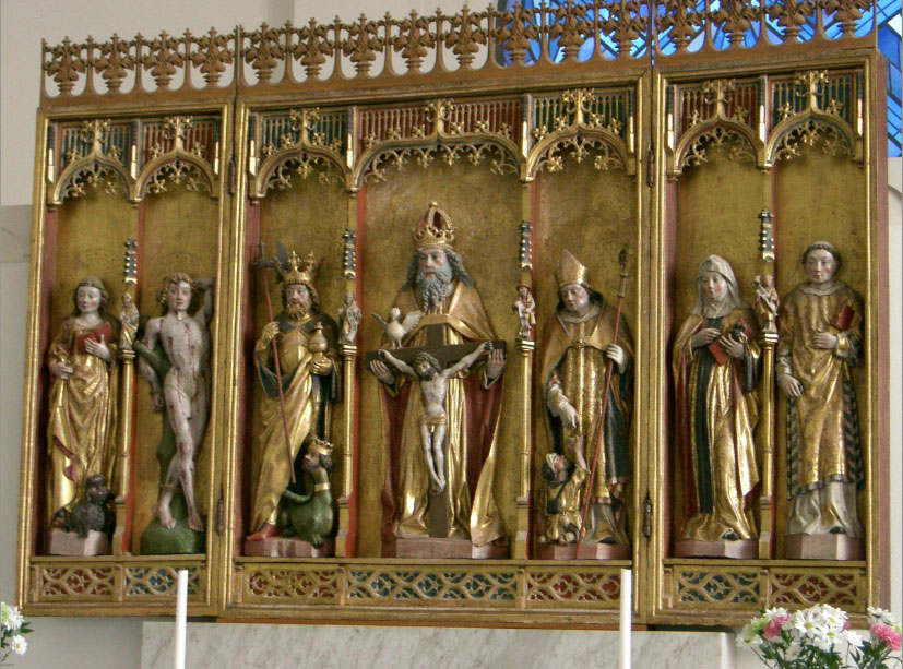 altar piece, Sweden